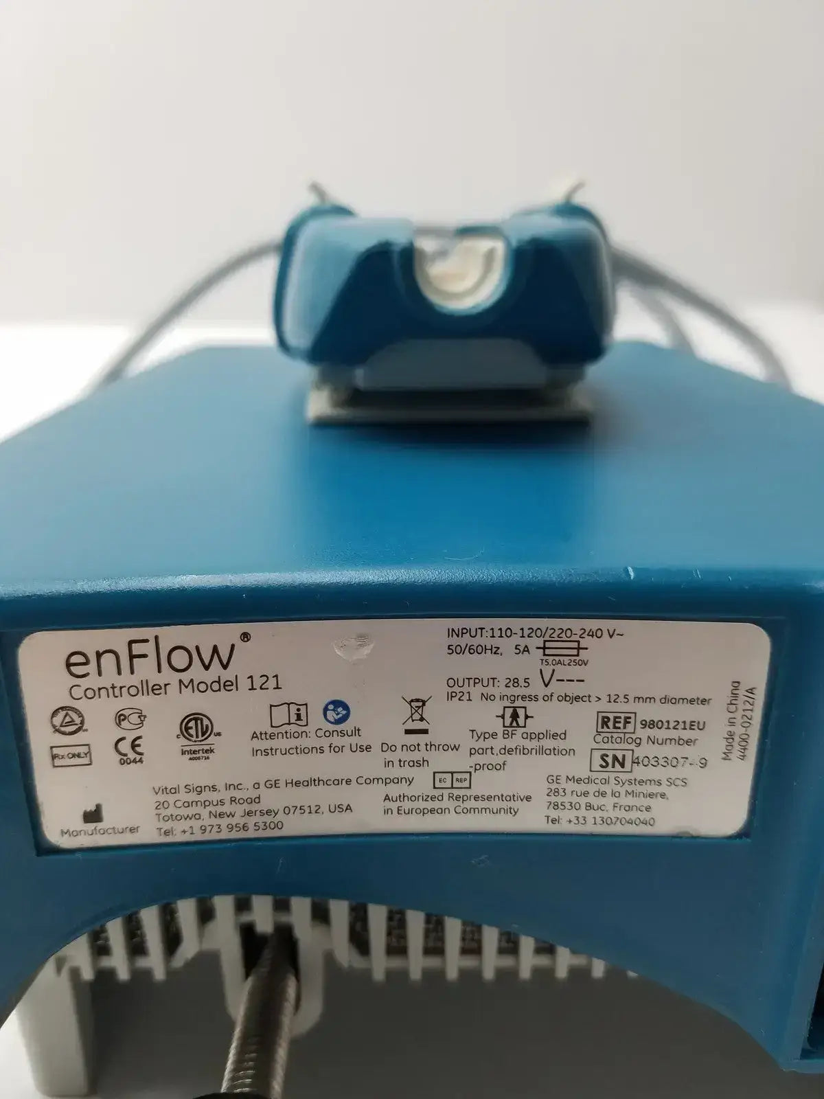 Warmer Controller Model 121 - Fluid and Blood