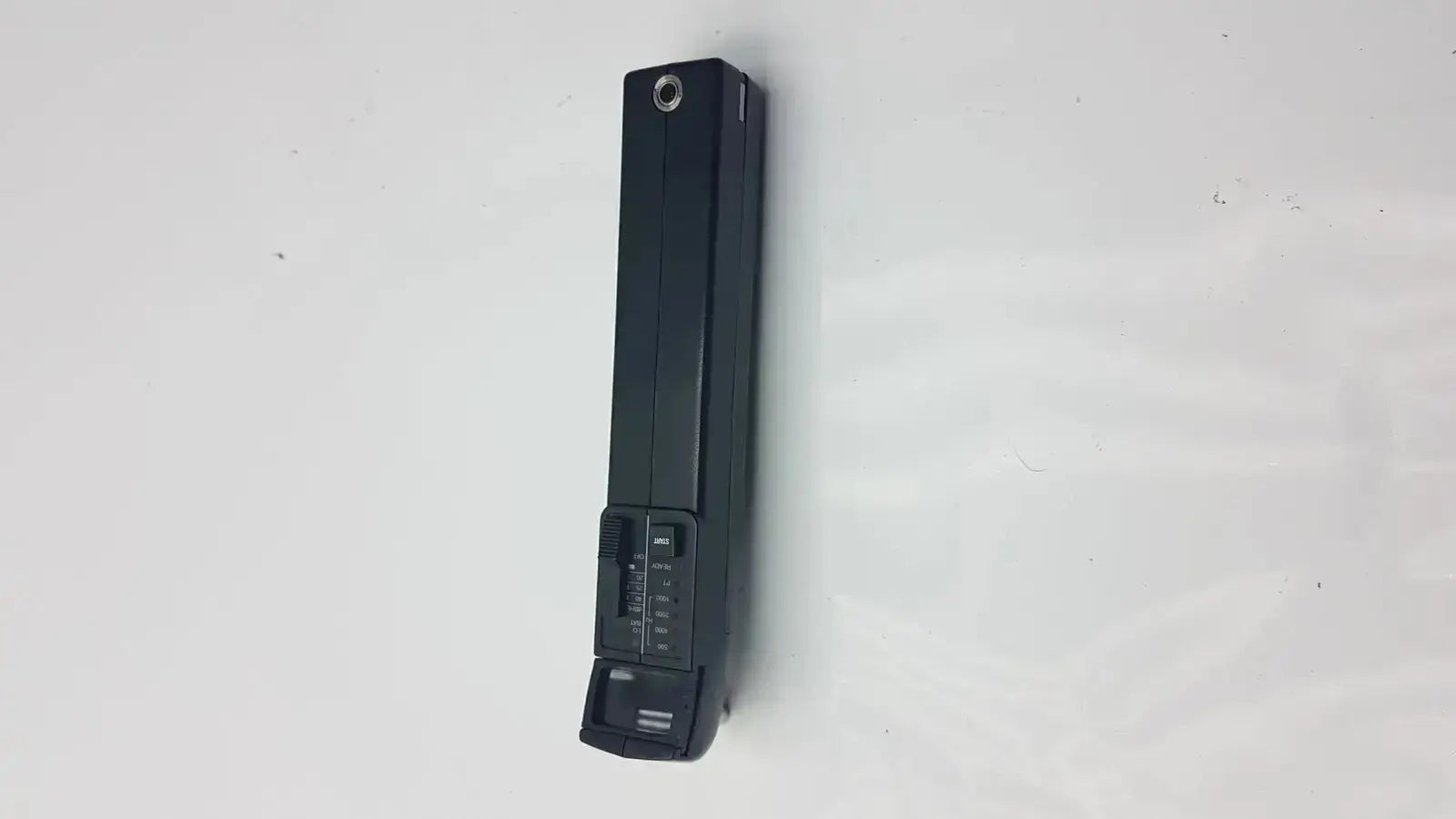 Black rectangular portable battery pack with charging ports for welch allyn 23300 audioscope portable screening audiometer
