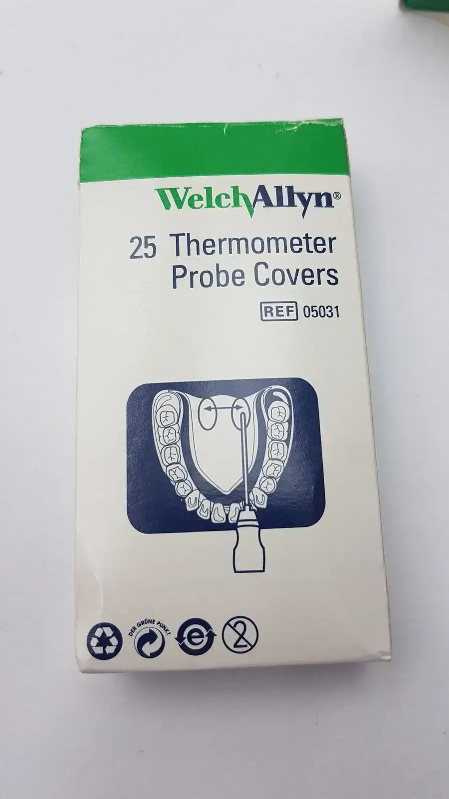 Welch Allyn 250 Thermometer Probe Covers 05031
