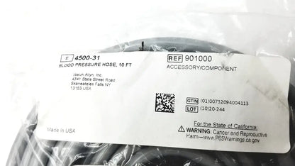 Welch Allyn 4500-31 Blood Pressure Hose 10FT