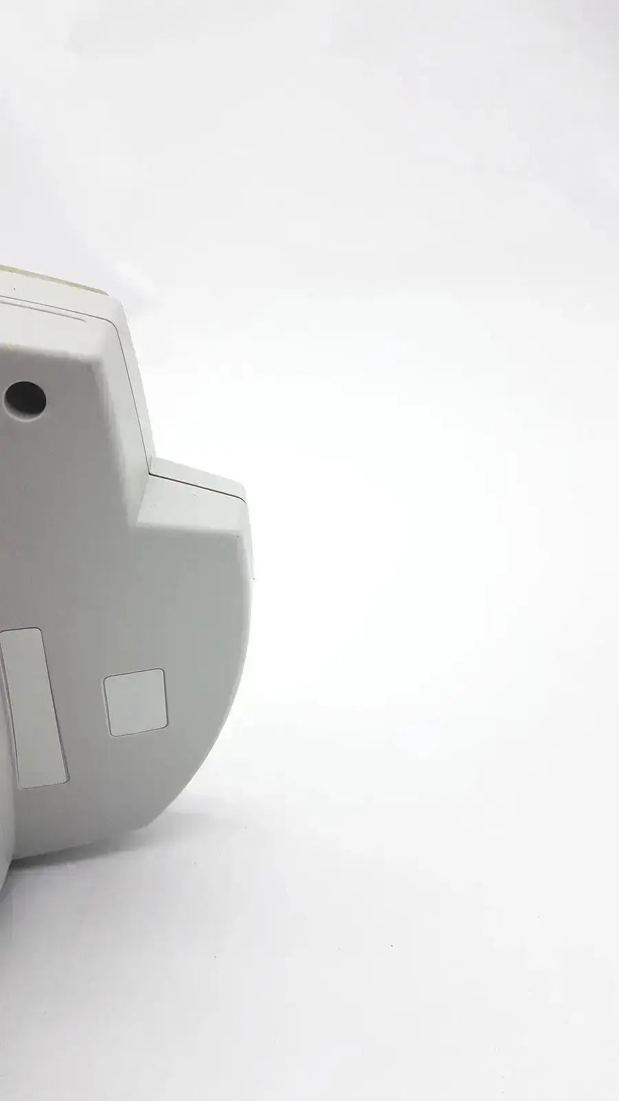 Gray plastic vital signs monitor with rounded rectangular shape and two small square cutouts on its side for Welch Allyn 53000 series