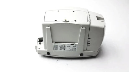 White plastic welch allyn 530t0 patient monitor with rectangular screen and side ventilation slits for medical use