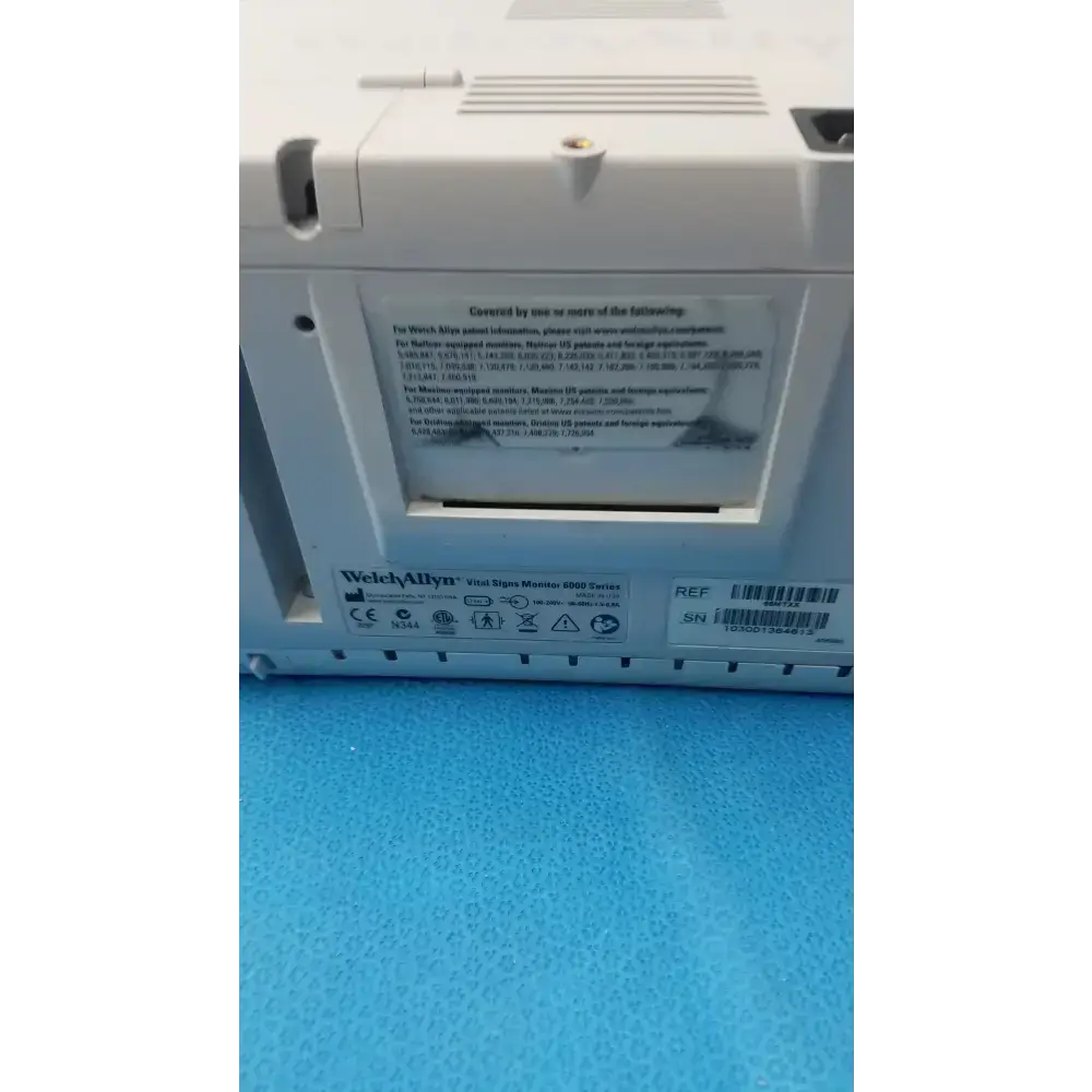 Welch Allyn 6000 Series Vital Signs Monitor Model 65MTXX