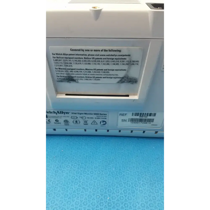 Welch Allyn 6000 Series Vital Signs Monitor Ref 65MTXX