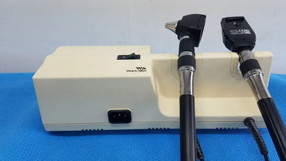 Welch Allyn 767 Series Wall Transformer with 11720 Ophthalmoscope & Otoscope