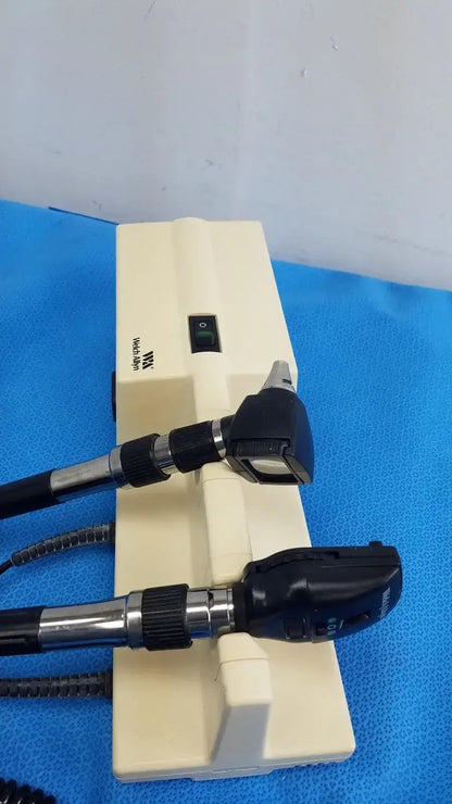 Welch Allyn 767 Series Wall Transformer with 11720 Ophthalmoscope & Otoscope