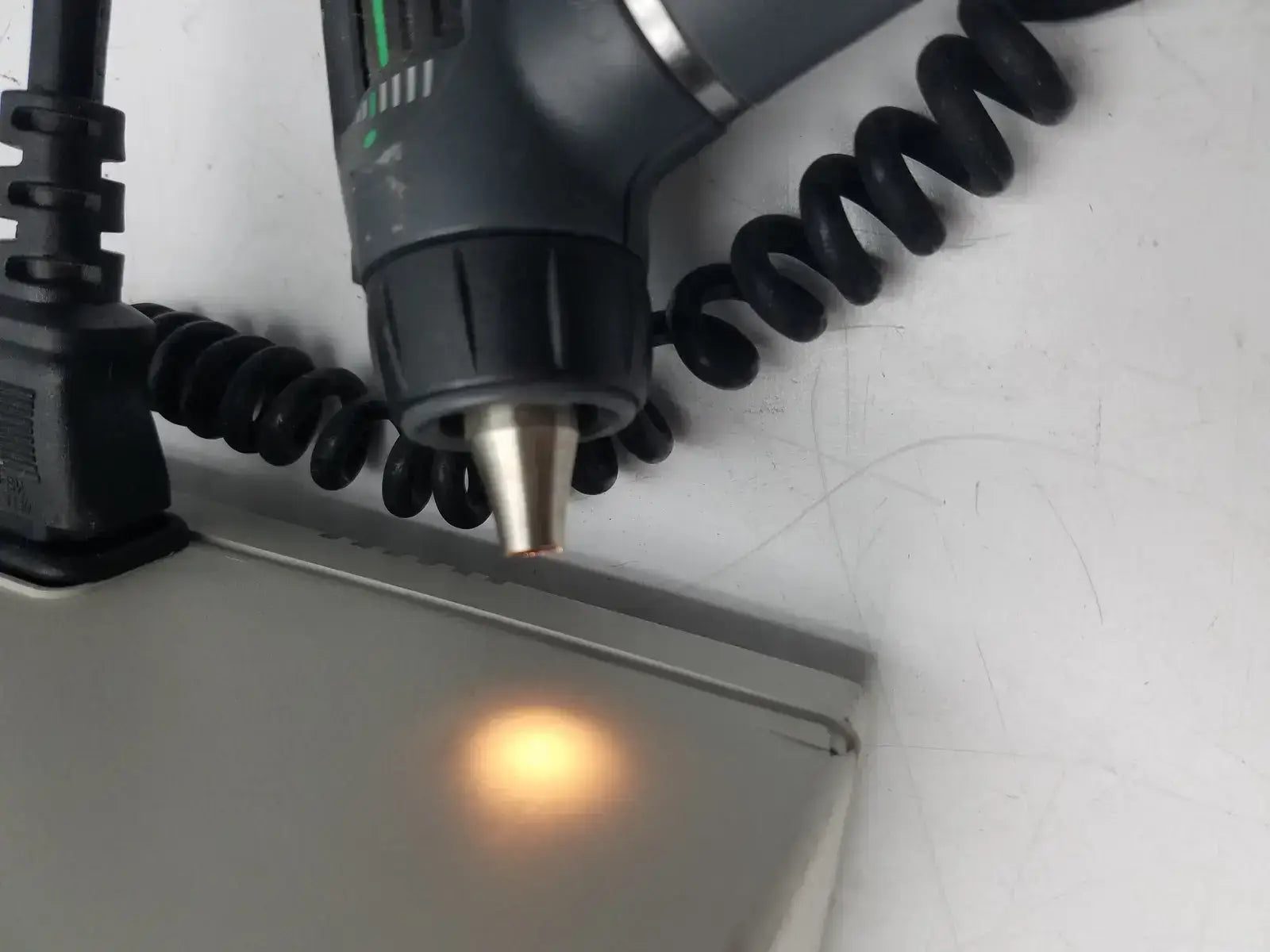 Welch Allyn 767 Series Wall Transformer With Otoscope & Ophthalmoscope Head - Diagnostic Set