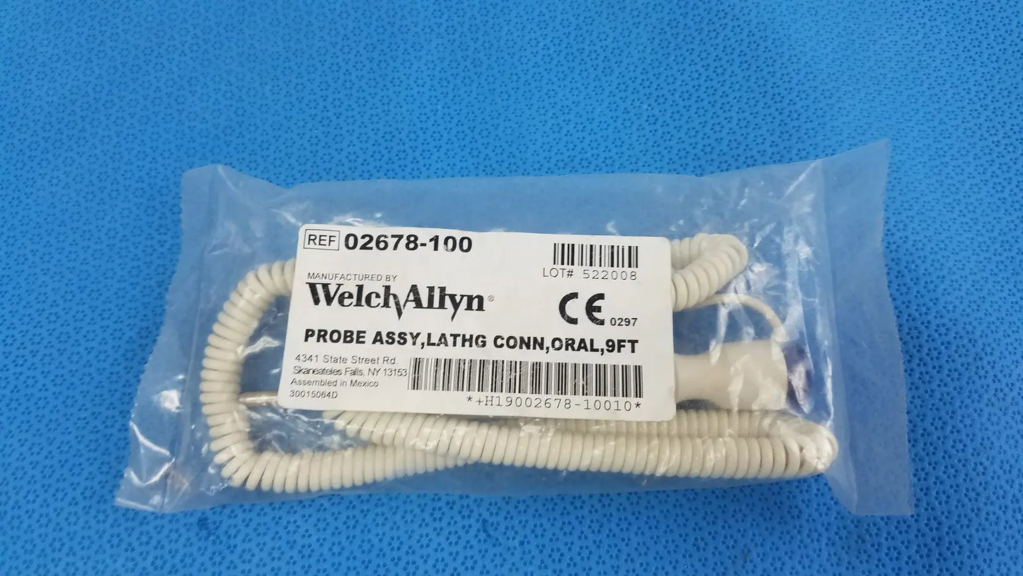 Welch Allyn 9ft Oral Temperature Probe