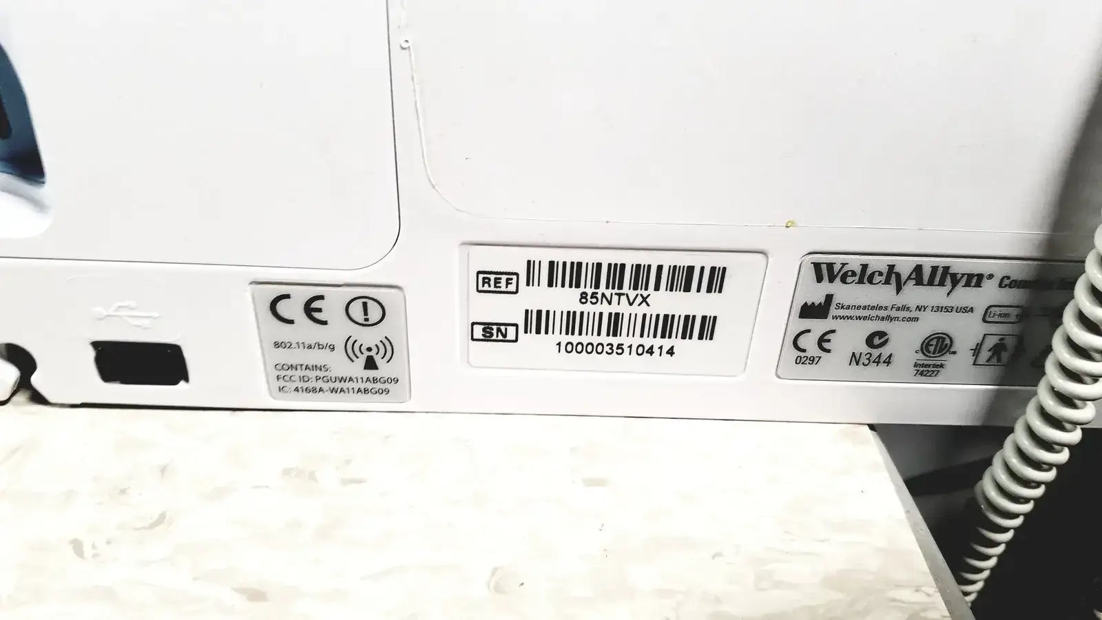 Welch Allyn Connex Integrated Wall System 84NTVX