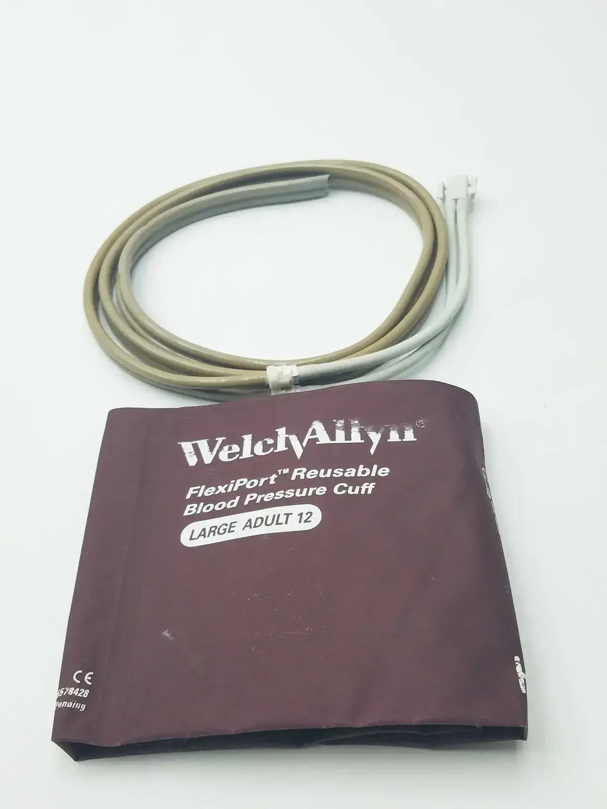 Welch Allyn FlexiPort Reusable Blood Pressure Cuff Large Adult 12