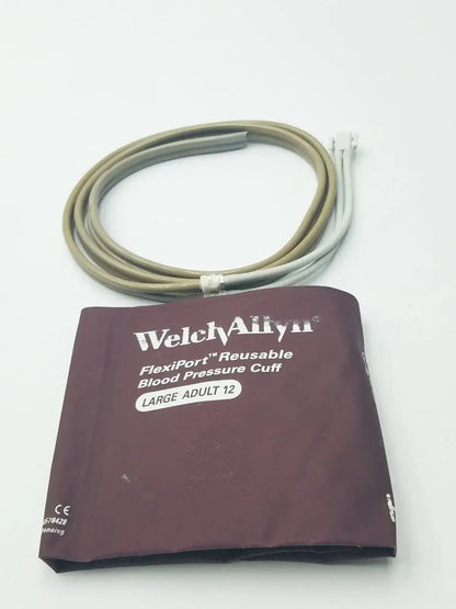 Welch Allyn FlexiPort Reusable Blood Pressure Cuff Large Adult 12