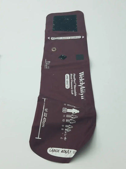 Welch Allyn FlexiPort Reusable Blood Pressure Cuff Large Adult 12