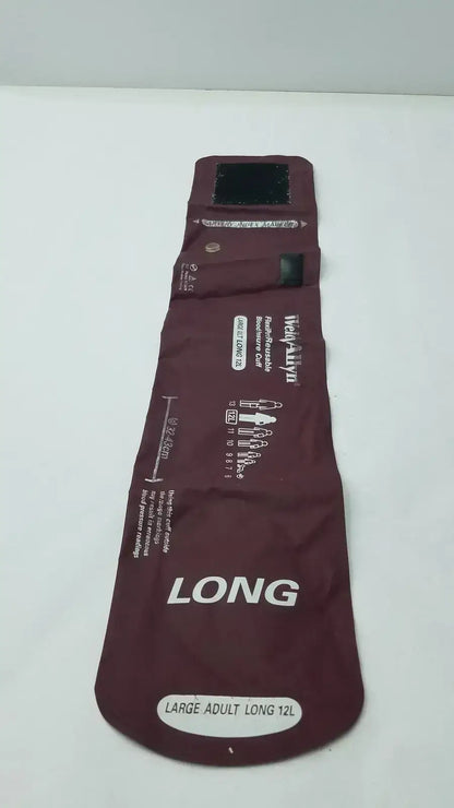 Welch Allyn FlexiPort Reusable Blood Pressure Cuff Large Adult Long 12L