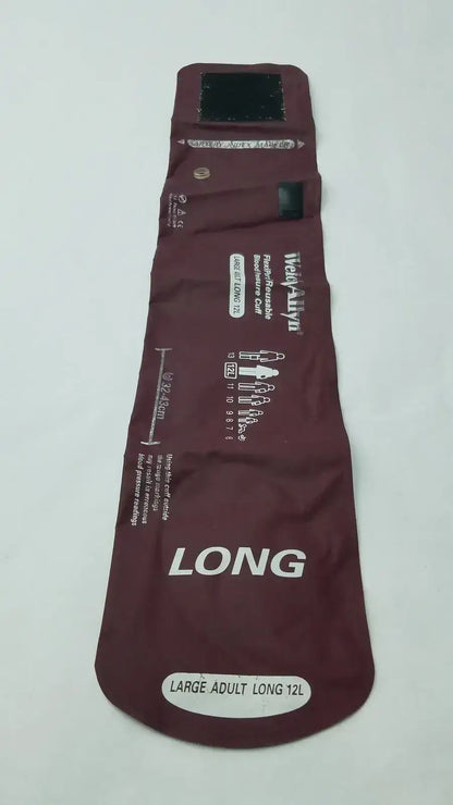 Welch Allyn FlexiPort Reusable Blood Pressure Cuff Large Adult Long 12L