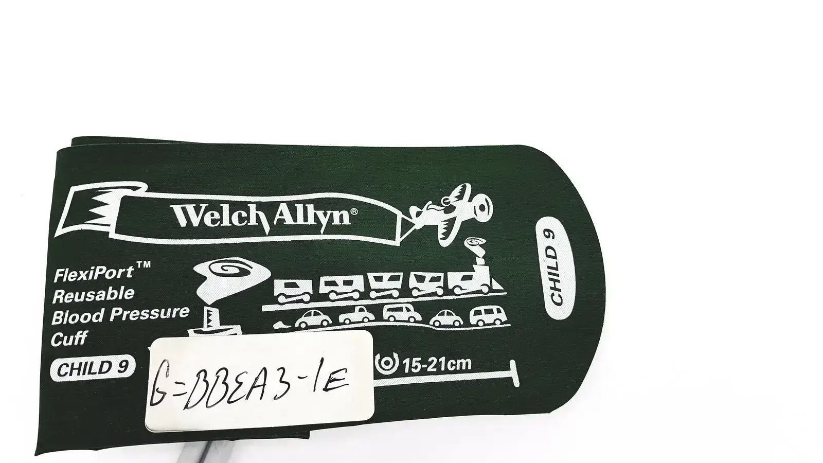Welch Allyn FlexiPort Reusable Blood Pressure Cuff with Two-Tube Mated Locking C