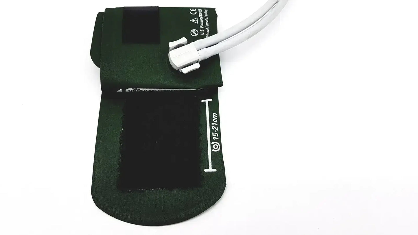 Welch Allyn FlexiPort Reusable Blood Pressure Cuff with Two-Tube Mated Locking C