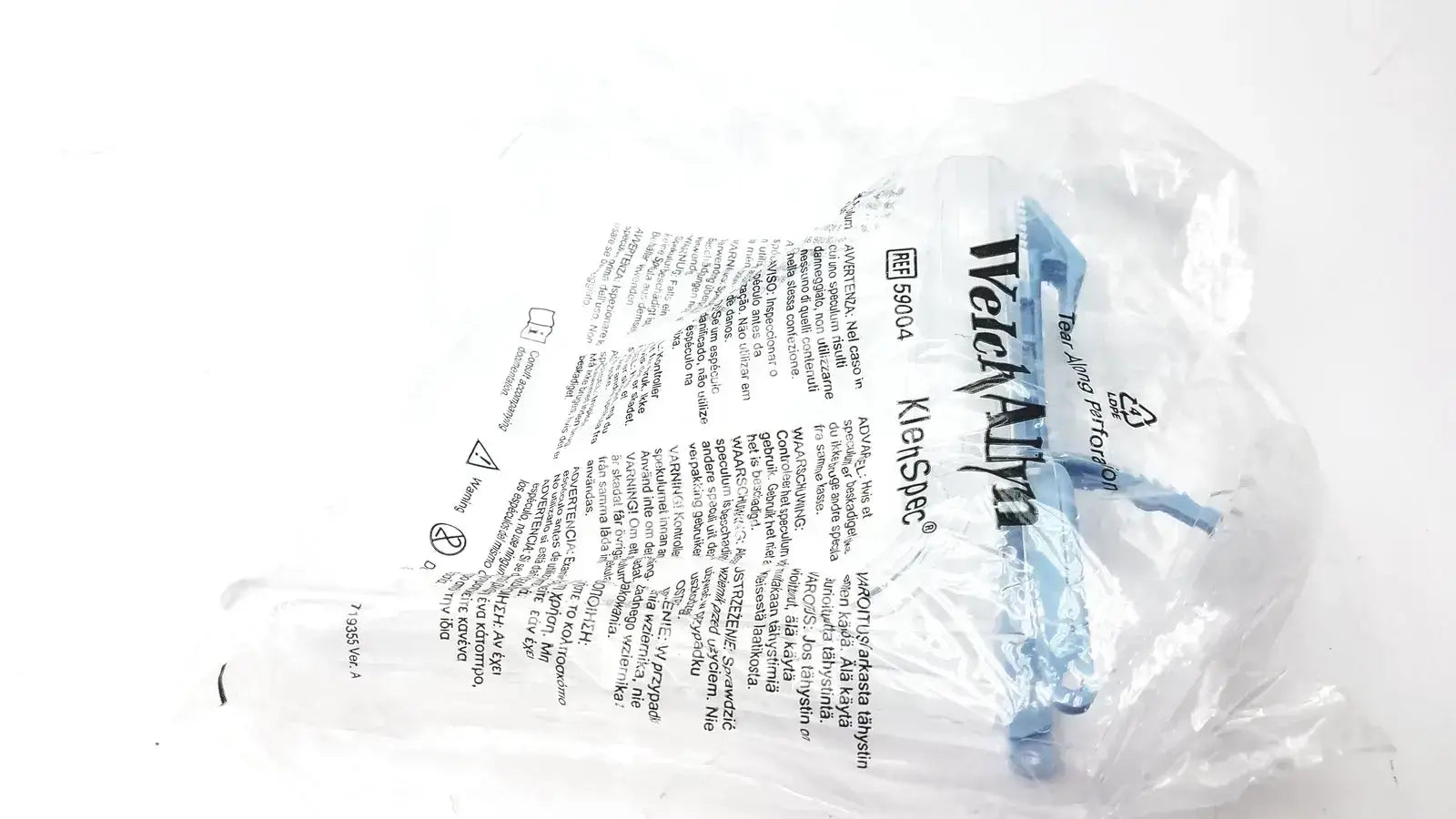 Welch Allyn KleenSpec 59004 Vaginal Speculum Disposable