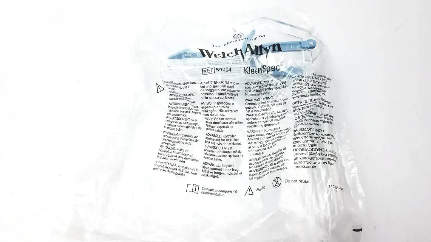 Welch Allyn KleenSpec 59004 Vaginal Speculum Disposable