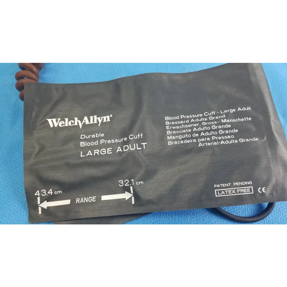Welch Allyn Large Adult Cuff for Accurate Blood Pressure Measurement