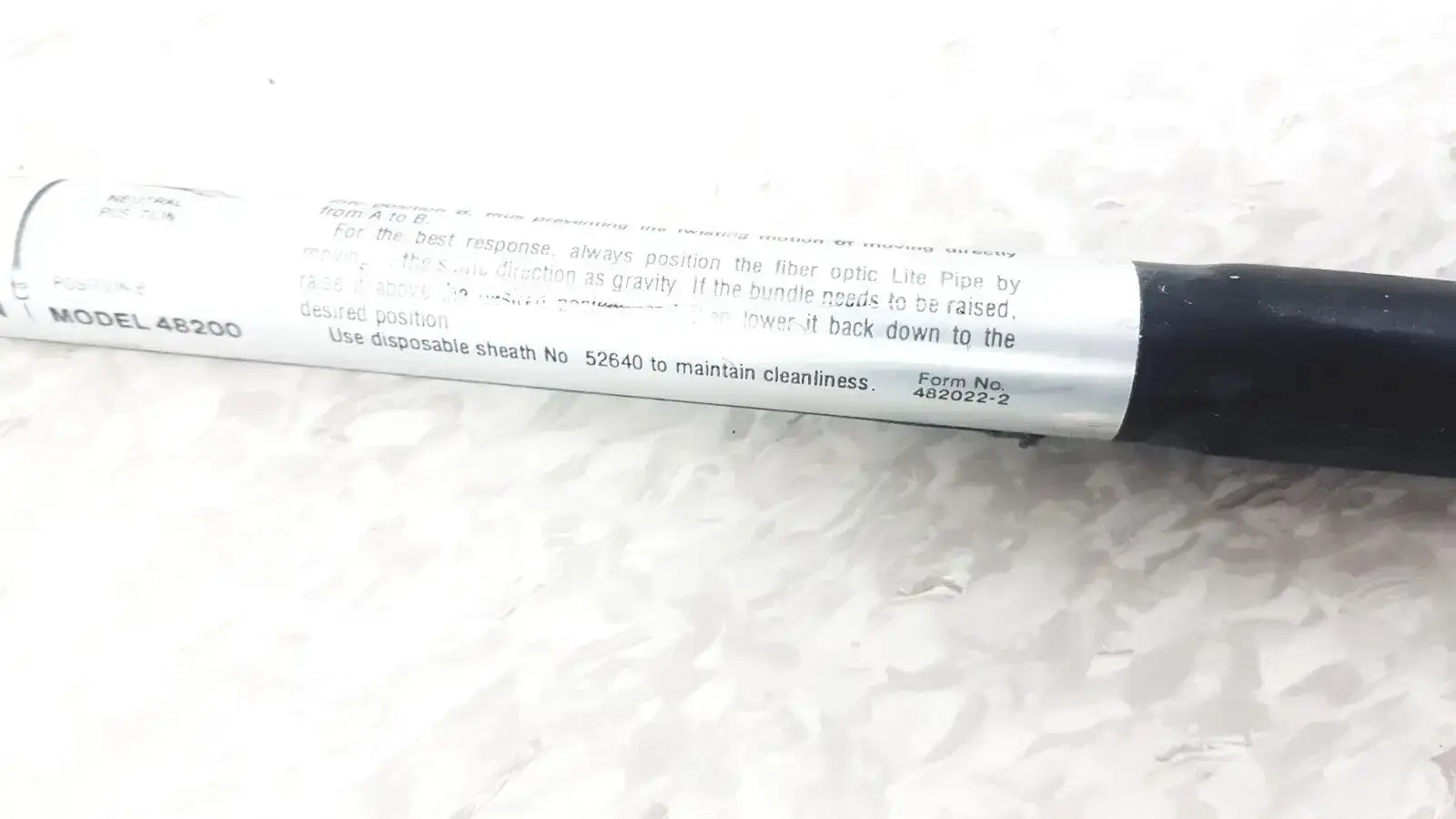 Welch Allyn Model 48200 Flexible Fiber Optic Light Pipe