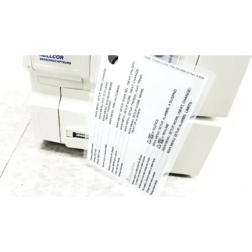 Welch Allyn PROPAQ Encore 206 EL EMPSC Vital Signs Patient Monitor Kit