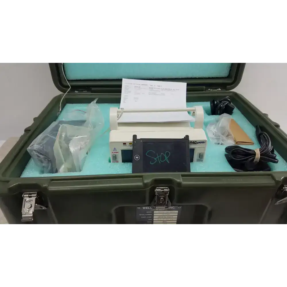 Welch Allyn PROPAQ Encore 206 EL EMPSC Vital Signs Patient Monitor Kit