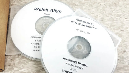 Welch Allyn PROPAQ Encore 206 EMPSC Vital Signs Patient Monitor Kit