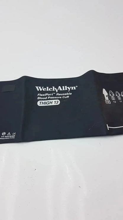 Black welch allyn flexiport reusable blood pressure cuff model thigh 13 designed for 40-55cm circumference