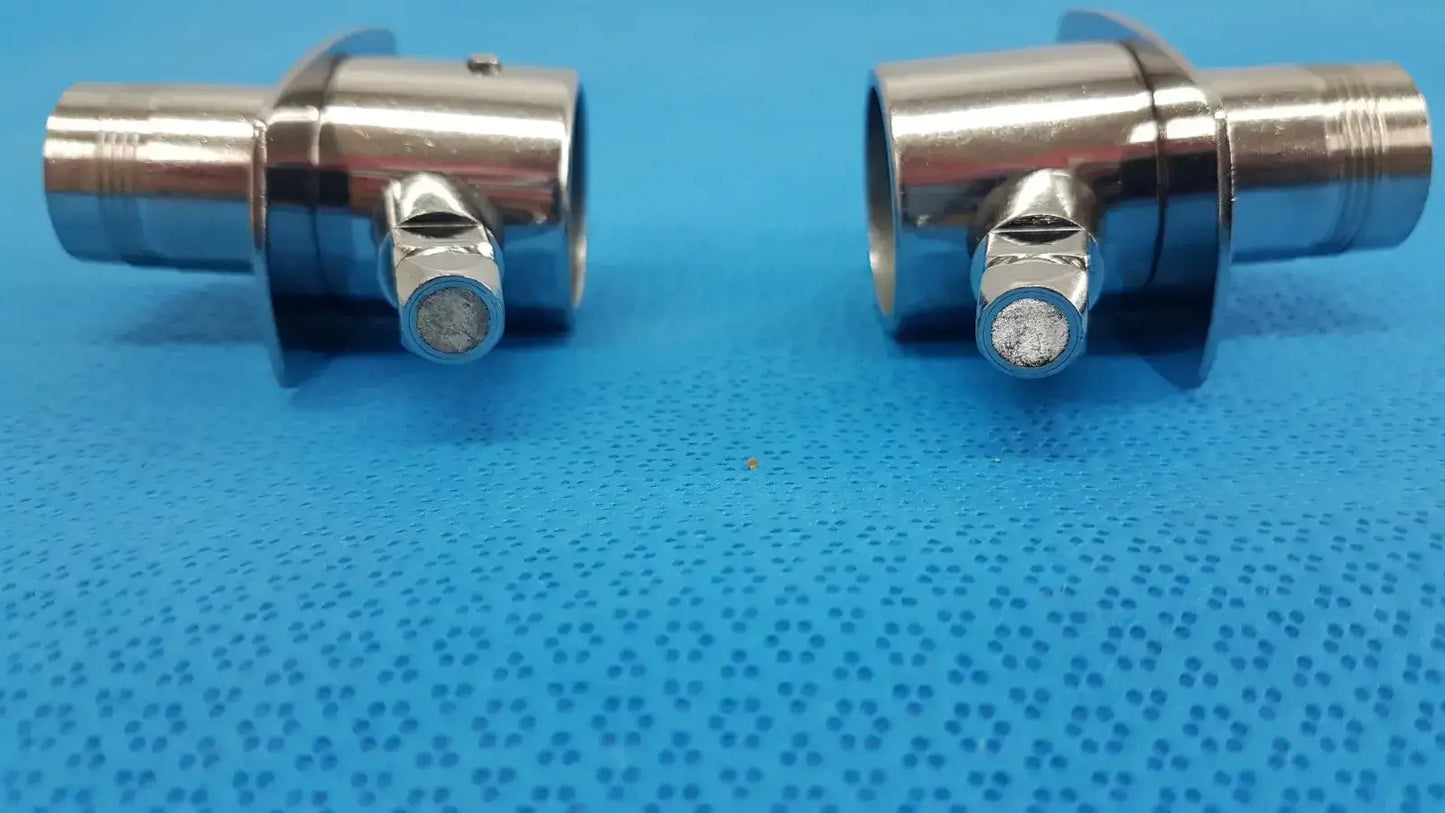 Welch Allyn Screw-Type Blood Pressure Port Connector - LOT OF 2