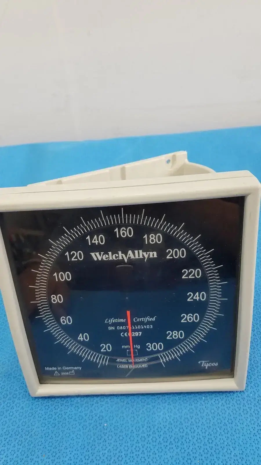 Welch Allyn Tycos 767-Series Wall Aneroid Sphygmomanometer BP Monitor