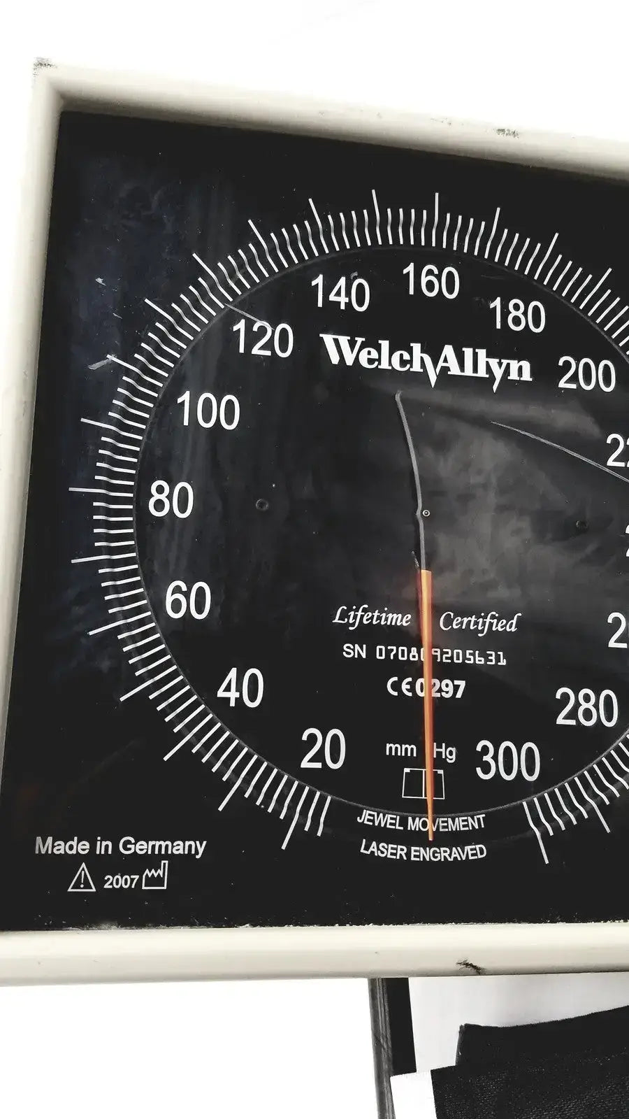 Welch Allyn Tycos Jewel Movement Laser Engraved BP Monitor and Cuff - Blood Pressure