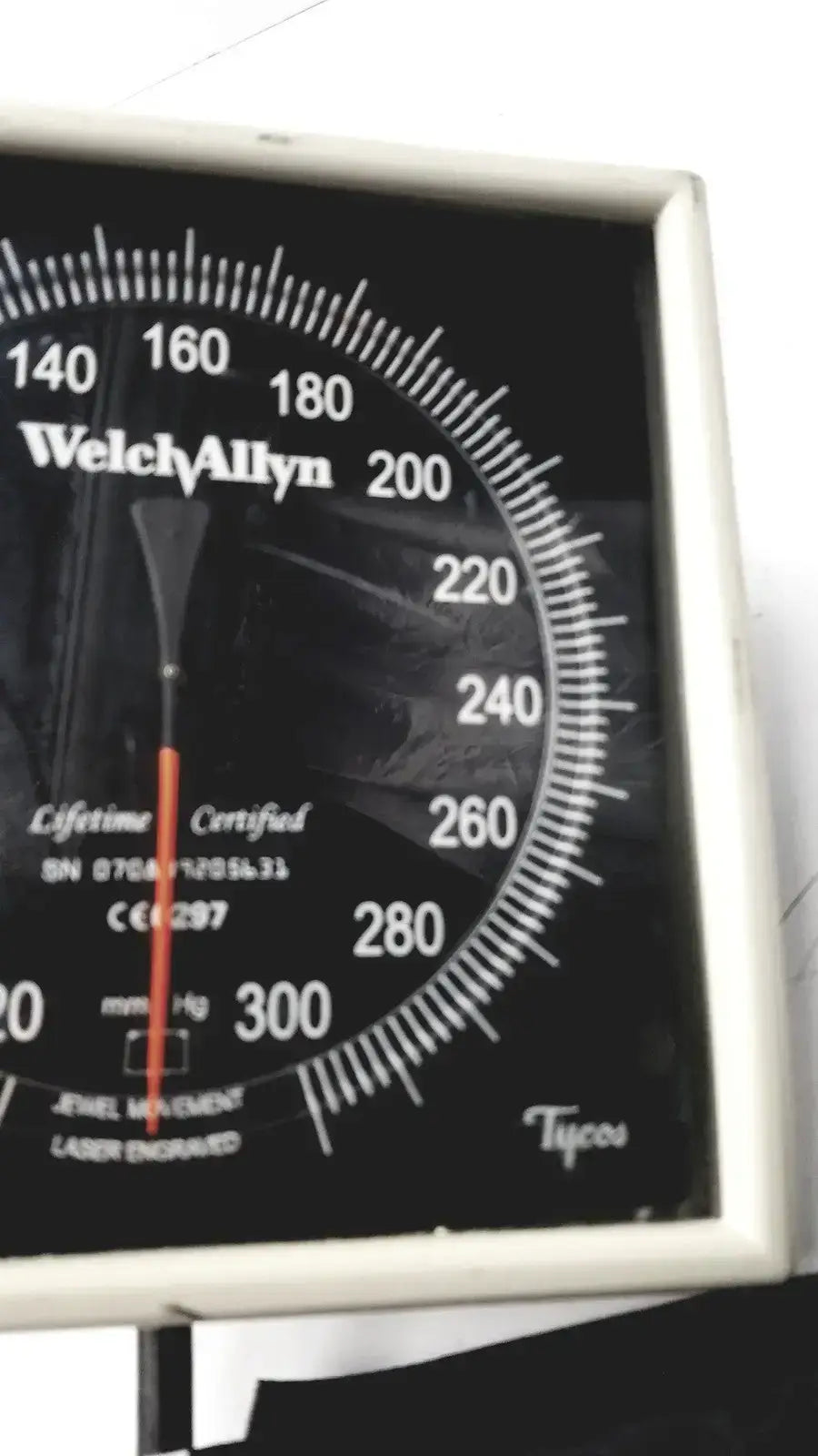 Welch Allyn Tycos Jewel Movement Laser Engraved BP Monitor and Cuff - Blood Pressure