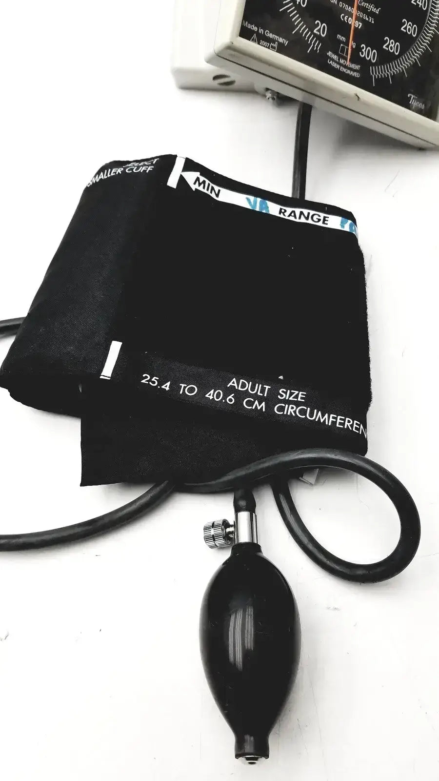 Welch Allyn Tycos Jewel Movement Laser Engraved BP Monitor and Cuff - Blood Pressure