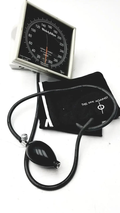 Welch Allyn Tycos Jewel Movement Laser Engraved BP Monitor and Cuff - Blood Pressure