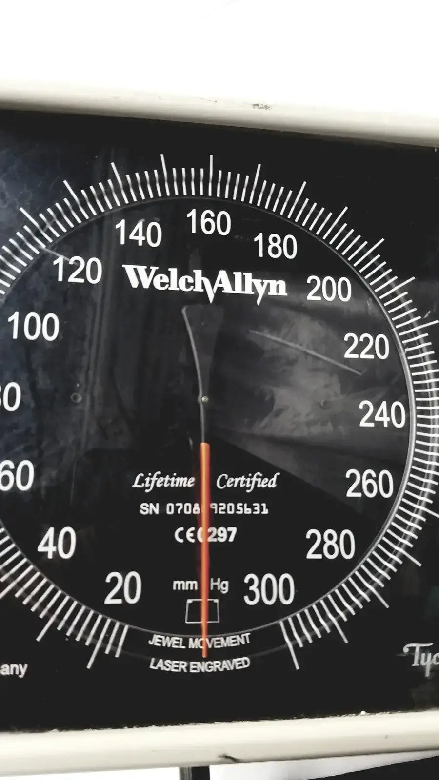 Welch Allyn Tycos Jewel Movement Laser Engraved BP Monitor and Cuff - Blood Pressure