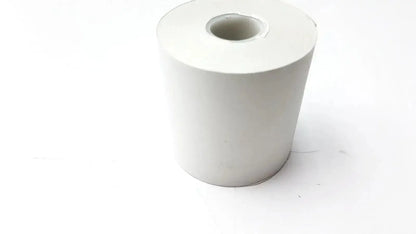 White cylindrical paper roll with central hole for welch allyn vital signs patient monitor accessories