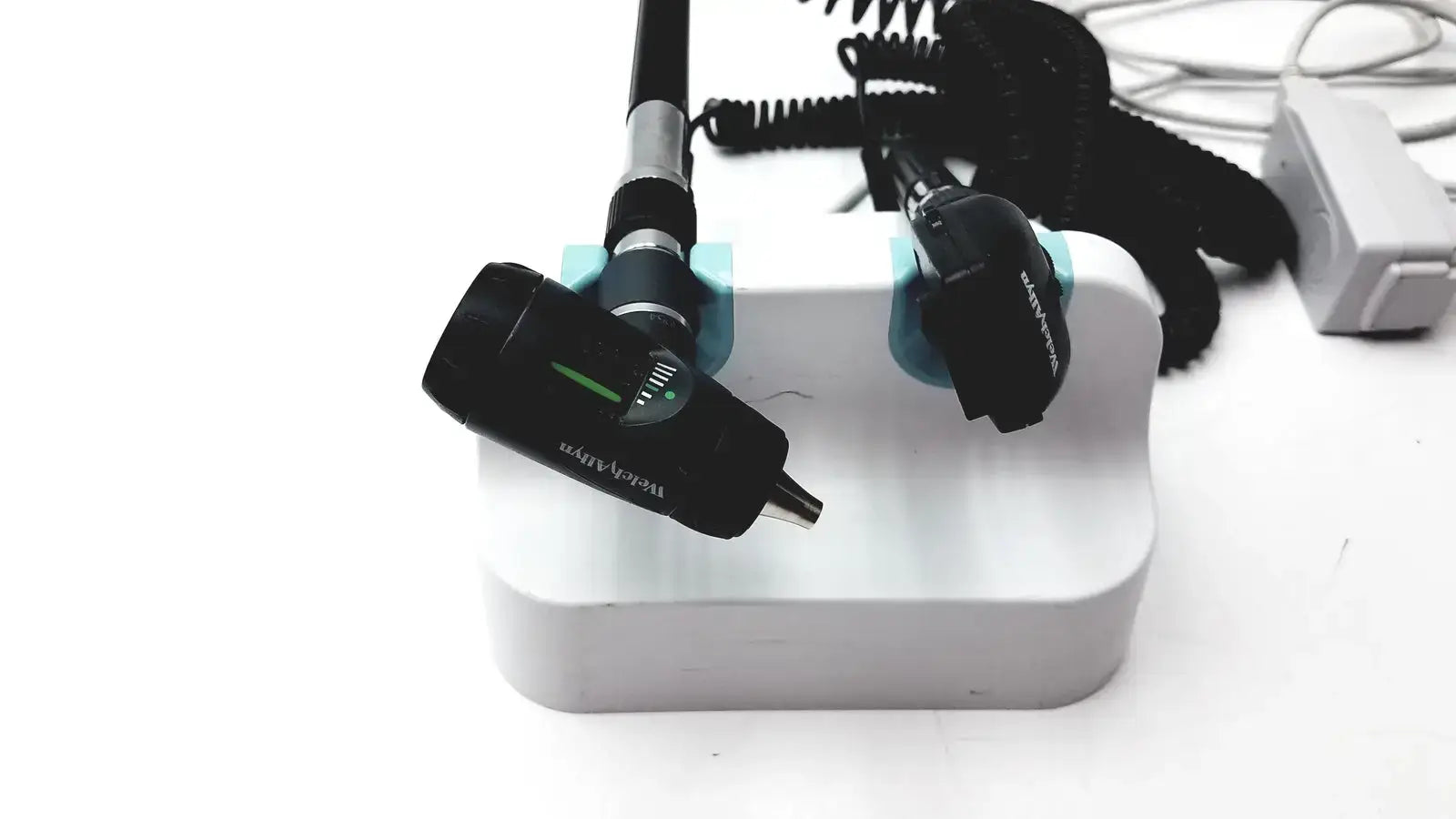 Welch Allyn Wall Transformer Ophthalmoscope & MacroView Otoscope 23810 11720 - Diagnostic Set