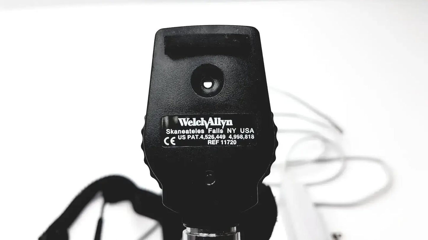 Welch Allyn Wall Transformer Ophthalmoscope & MacroView Otoscope 23810 11720 - Diagnostic Set