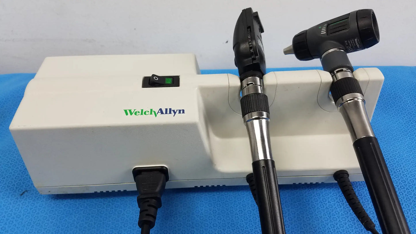Welch Allyn Wall Transformer With 11720 Otoscope & Ophthalmoscope Heads