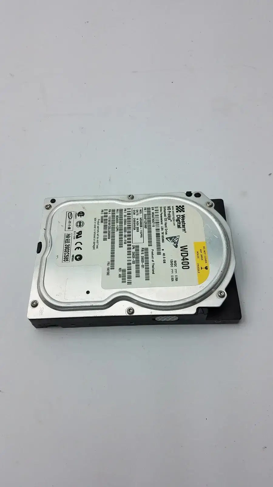 Western Digital WD400EB-00ENA0 40GB IDE Hard Drive – 3.5’’ Desktop HDD - Internal Disk