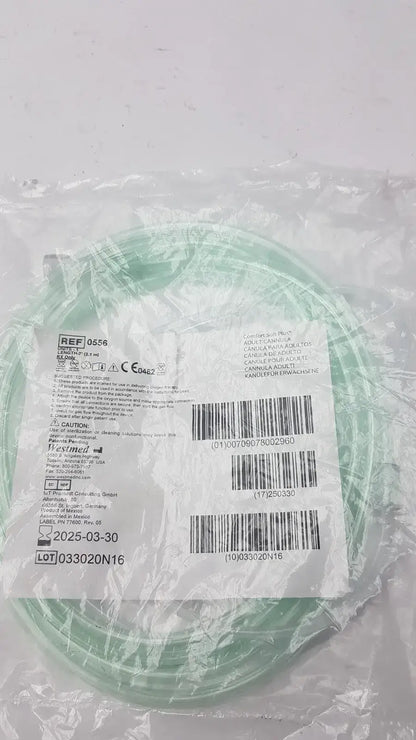 Westmed 0556 Adult Cannula with Kink Resistant Tubing - Nasal