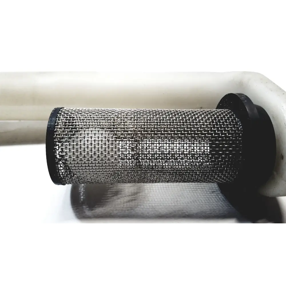 White Plastic Hose Pipe with Filter