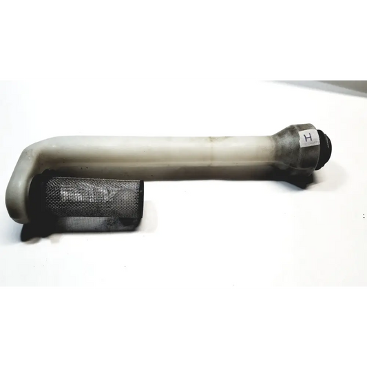 White Plastic Hose Pipe with Filter