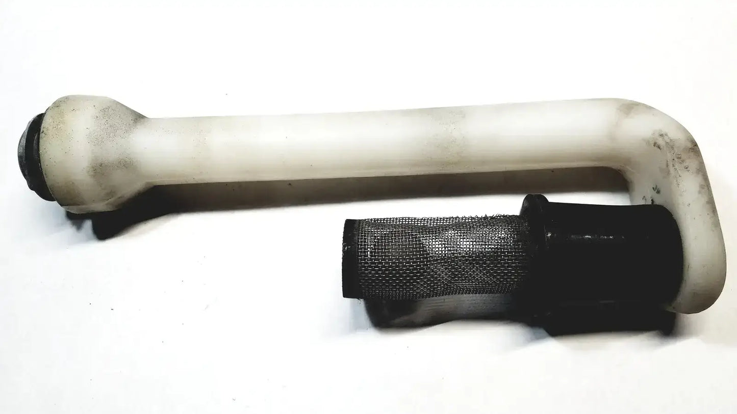White Plastic Hose Pipe with Filter - Replacement