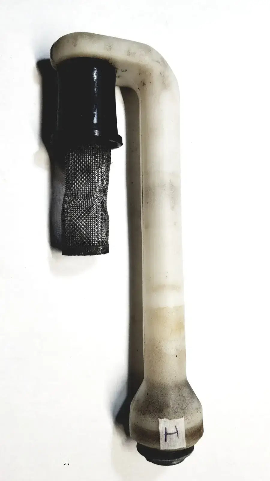 White Plastic Hose Pipe with Filter - Replacement