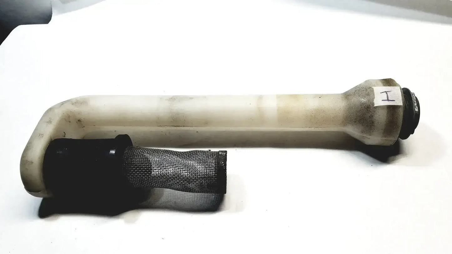 White Plastic Hose Pipe with Filter - Replacement