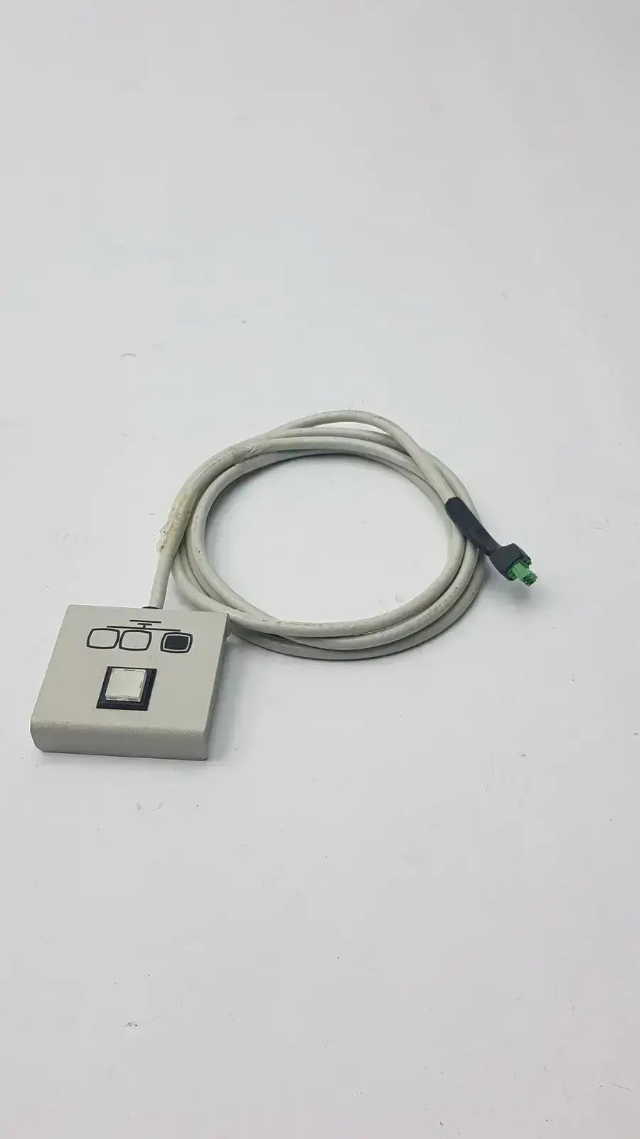 White Switch With Green Lead 27-438-01 Rev A - Electrical Component