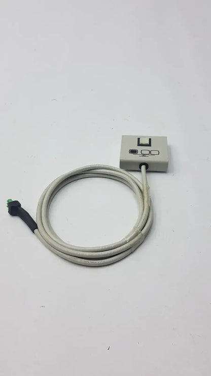 White Switch With Green Lead 27-438-01 Rev A - Electrical Component