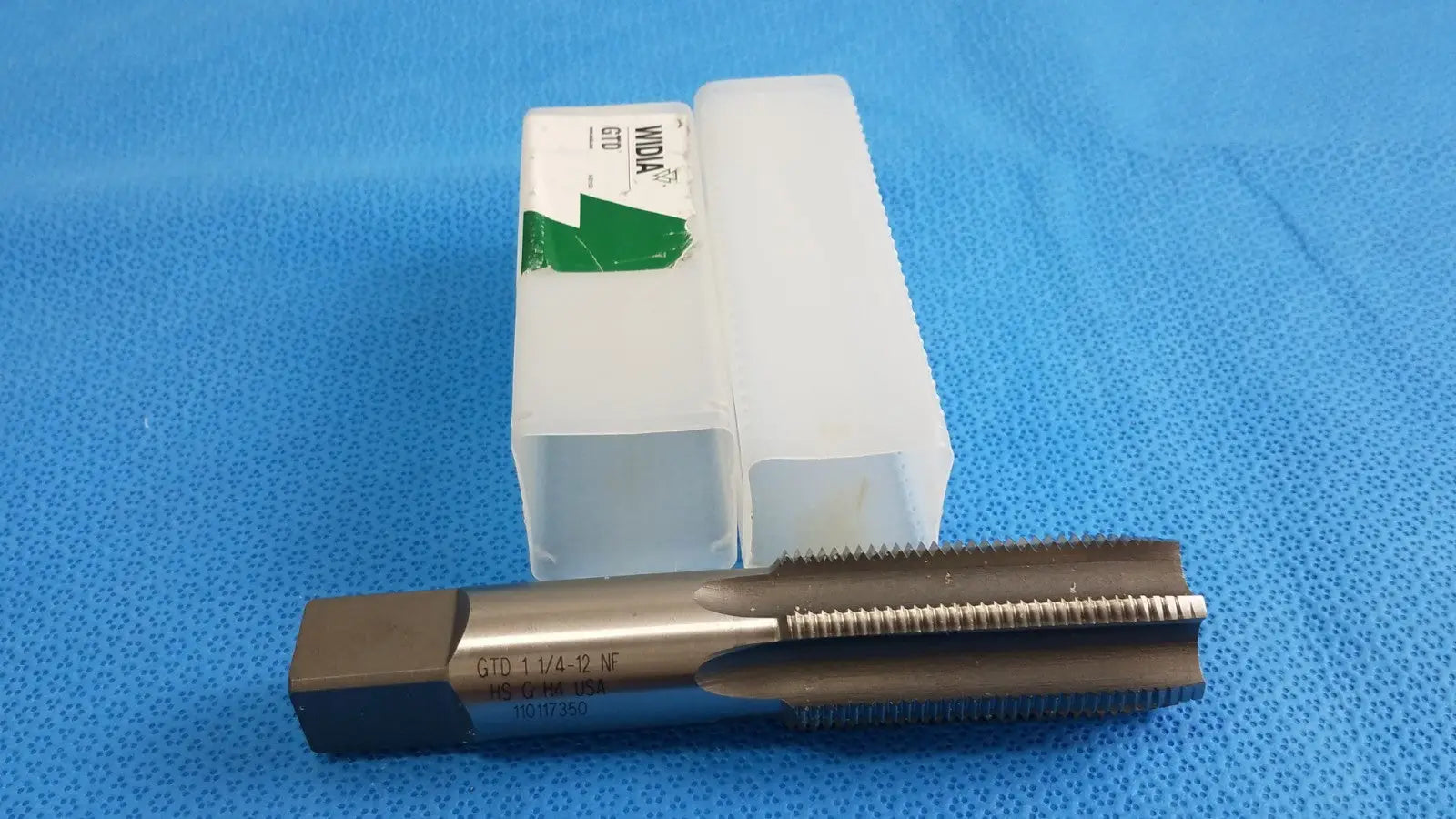 WIDIA GTD 1-1/4"-12 NF High-Speed Steel Hand Tap