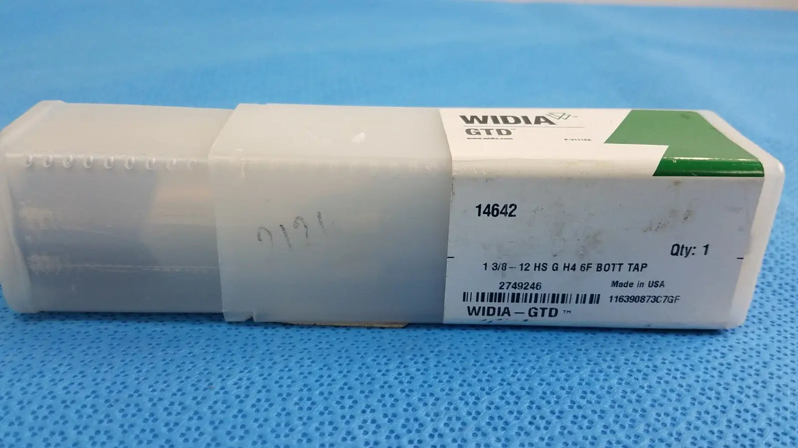 WIDIA GTD 1-3/8"-12 HS G H4 6F Bottoming Tap – 14642